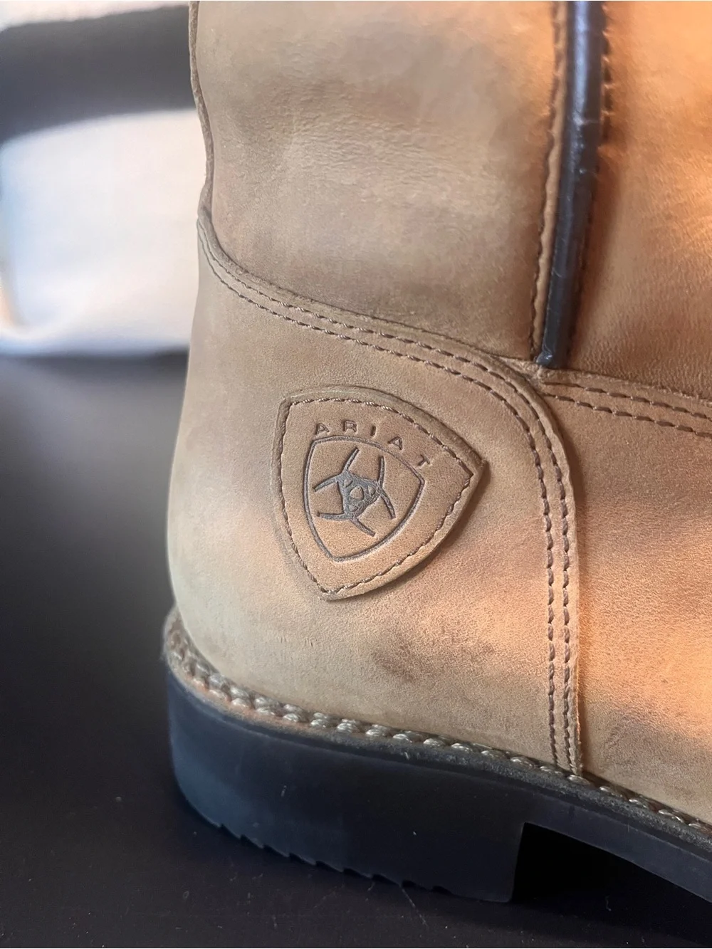 Ariat Tall Leather Boots - Tan